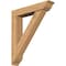 Ekena Millwork Traditional Traditional Smooth Bracket w/ Offset Brace, Western Red Cedar, 7 1/2"W x 38"D x 44"H BKT0806X38X44TRA01SWR - alternate 1